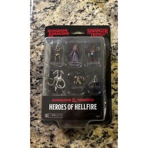 Dungeons & Dragons Stranger Things Heroes of Hellfire Miniatures 6-Pack